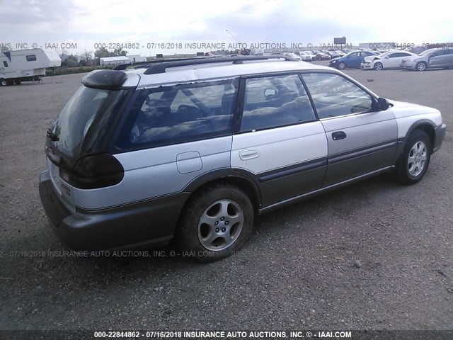 4S3BG6859X6659595 - 1999 SUBARU LEGACY OUTBACK/SSV/LIMITED/30TH SILVER photo 4