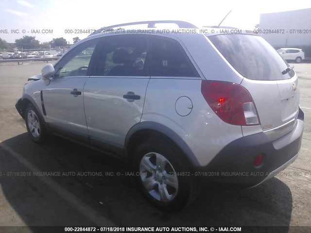 3GNAL2EK6ES626242 - 2014 CHEVROLET CAPTIVA LS 银色 照片 3