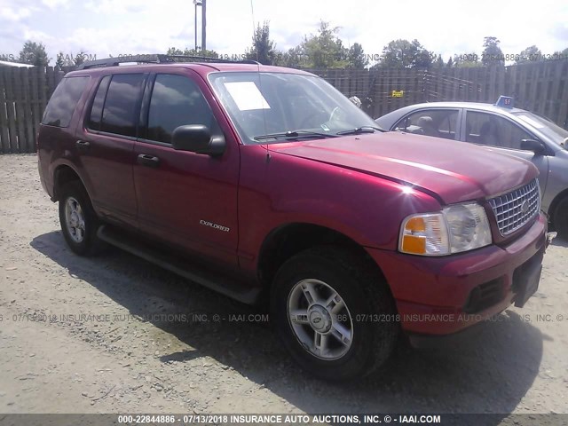 1FMZU73E25UB67113 - 2005 FORD EXPLORER XLT/XLT SPORT/NBX 红色 照片 1