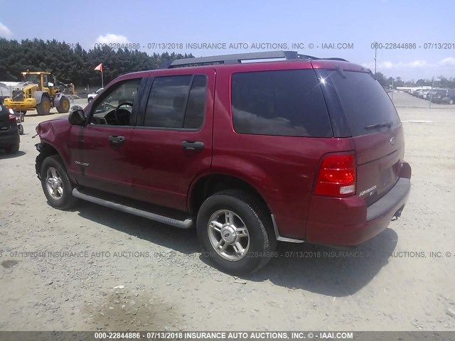 1FMZU73E25UB67113 - 2005 FORD EXPLORER XLT/XLT SPORT/NBX 红色 照片 3
