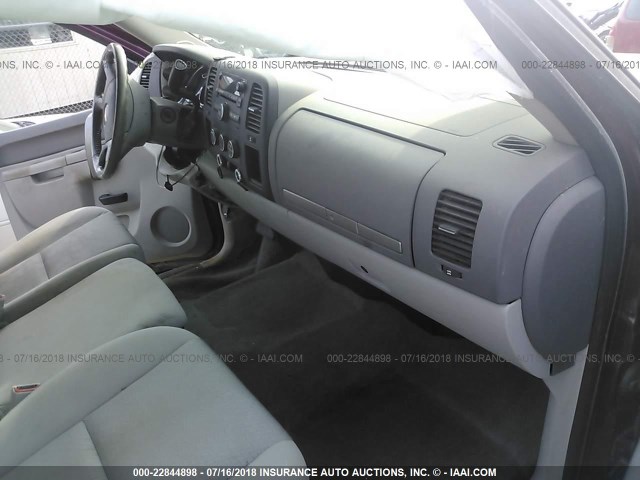 1GCRCSEA5DZ273769 - 2013 CHEVROLET SILVERADO C1500 LT BURGUNDY photo 5