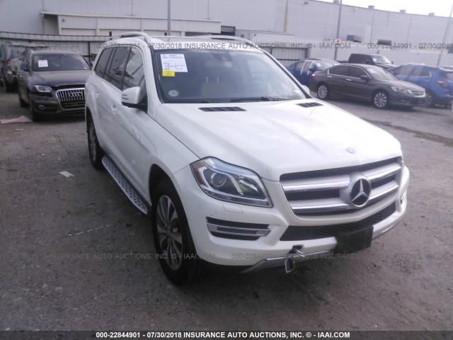 4JGDF6EE1GA626115 - 2016 MERCEDES-BENZ GL 450 4MATIC WHITE photo 1