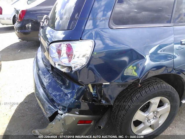 JA4LZ41F54U002137 - 2004 MITSUBISHI OUTLANDER XLS BLUE photo 6