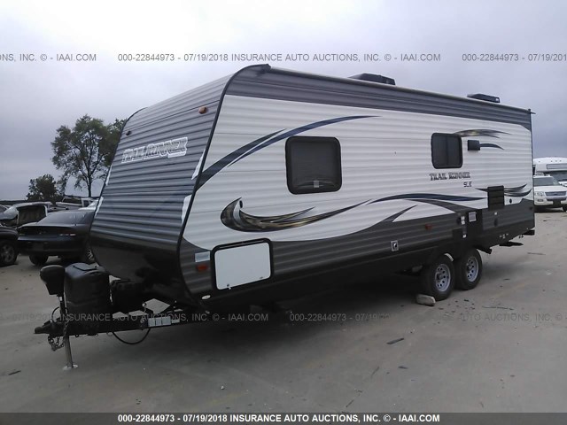 5SFEB2623GE316393 - 2016 HEARTLAND 24SLE  Blanc photo 2