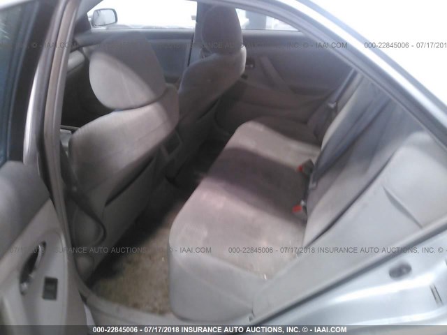 4T1BE46K79U336479 - 2009 TOYOTA CAMRY SE/LE/XLE SILVER photo 8