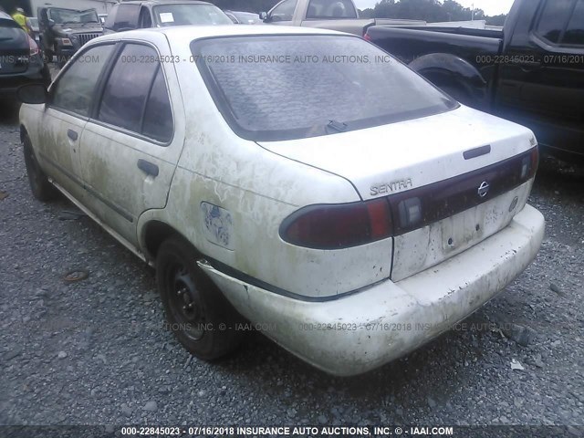 3N1AB41D6XL079486 - 1999 NISSAN SENTRA XE/GXE WHITE photo 3