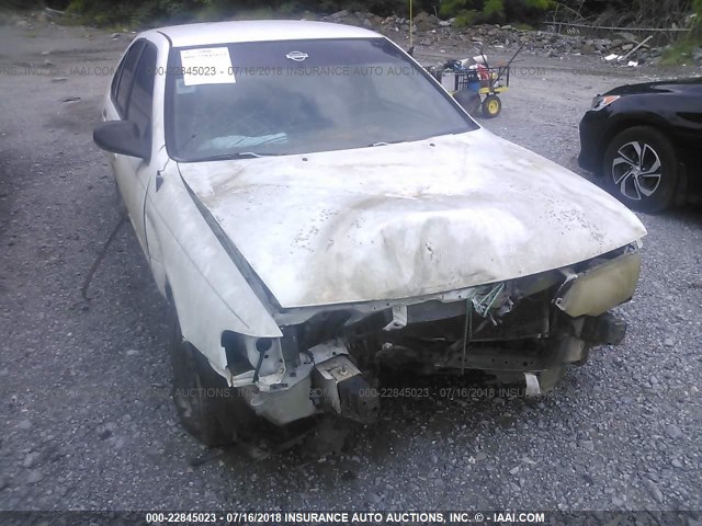 3N1AB41D6XL079486 - 1999 NISSAN SENTRA XE/GXE WHITE photo 6