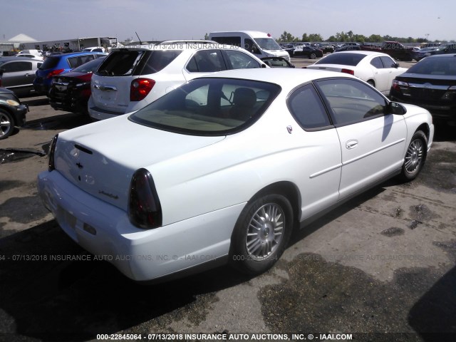 2G1WW12EXY9371135 - 2000 CHEVROLET MONTE CARLO LS თეთრი ფოტო 4