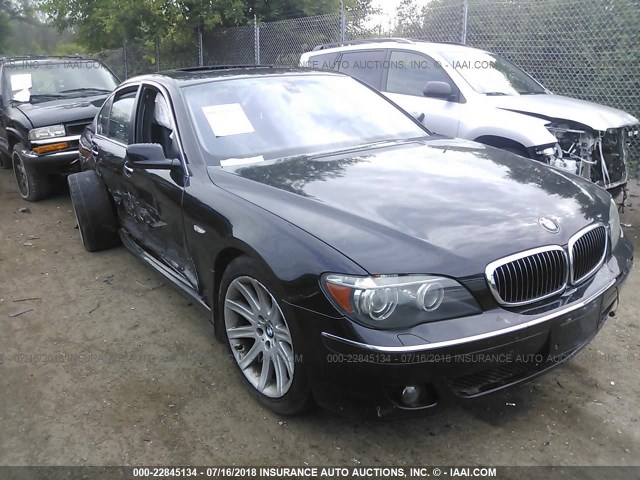 WBAHL83526DT02534 - 2006 BMW 750 I BLACK photo 1