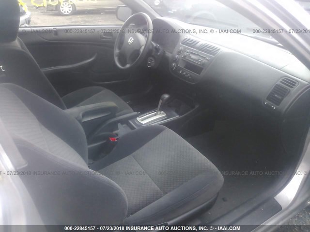 1HGEM22105L051128 - 2005 HONDA CIVIC DX VP Boz foto 5