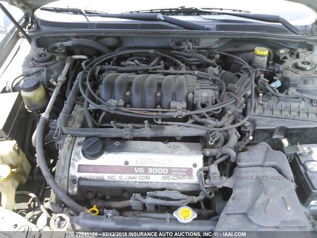 JN1CA31DXYT749673 - 2000 NISSAN MAXIMA GLE/GXE/SE GREEN photo 10