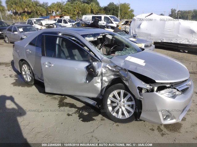 4T1BF1FK2CU597196 - 2012 TOYOTA CAMRY SE/LE/XLE 银色 照片 1