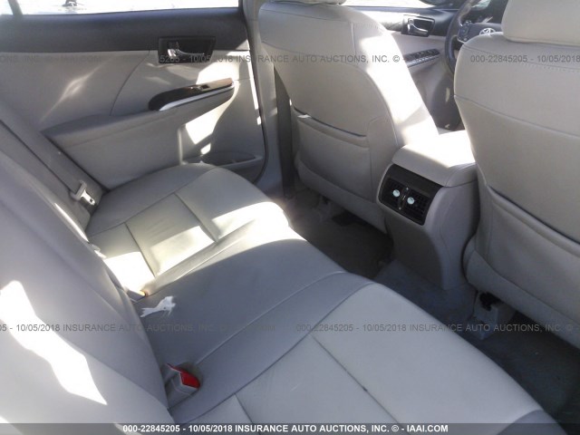 4T1BF1FK2CU597196 - 2012 TOYOTA CAMRY SE/LE/XLE 银色 照片 8