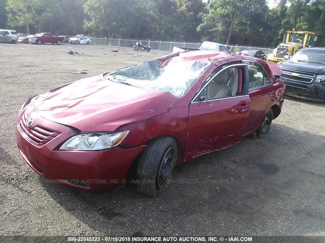 4T1BE46K69U321746 - 2009 TOYOTA CAMRY SE/LE/XLE წითელი ფოტო 2