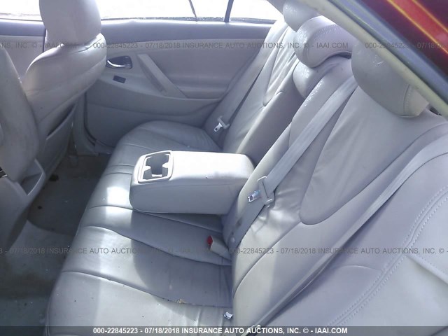 4T1BE46K69U321746 - 2009 TOYOTA CAMRY SE/LE/XLE წითელი ფოტო 8