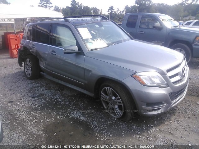 WDCGG8JB4DG007906 - 2013 MERCEDES-BENZ GLK 350 4MATIC GRAY photo 1