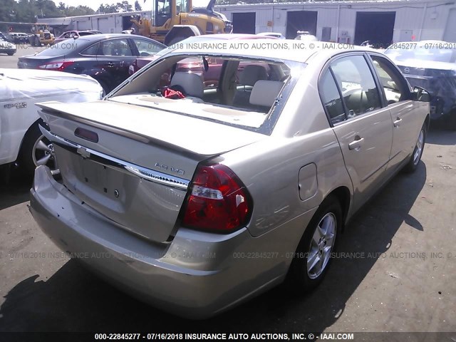 1G1ZT54864F227636 - 2004 CHEVROLET MALIBU LS TAN photo 4