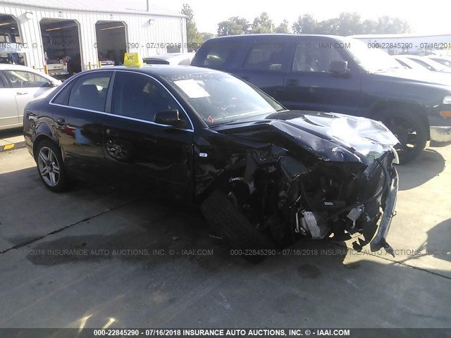 WAUDF78EX7A148862 - 2007 AUDI A4 2.0T QUATTRO BLACK photo 1