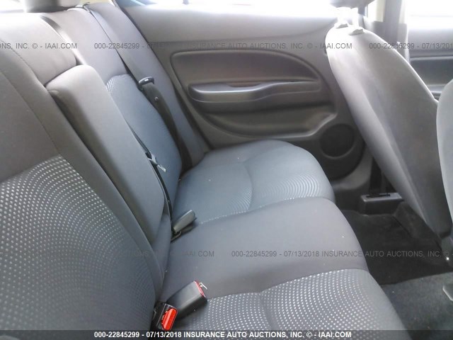 ML32F3FJ7JHF09150 - 2018 MITSUBISHI MIRAGE G4 ES BLUE photo 8