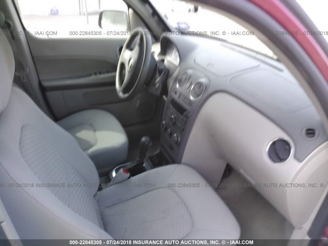 3GNBAADB2AS509550 - 2010 CHEVROLET HHR LS BURGUNDY photo 5