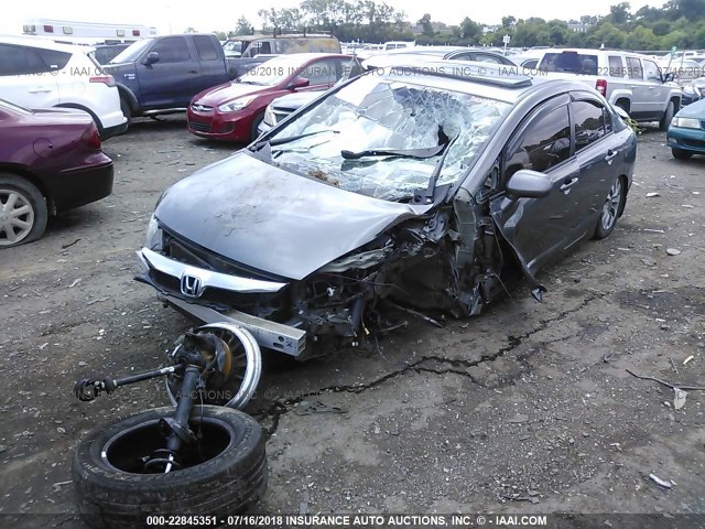 19XFA1F93BE027514 - 2011 HONDA CIVIC EXL 灰色 照片 2