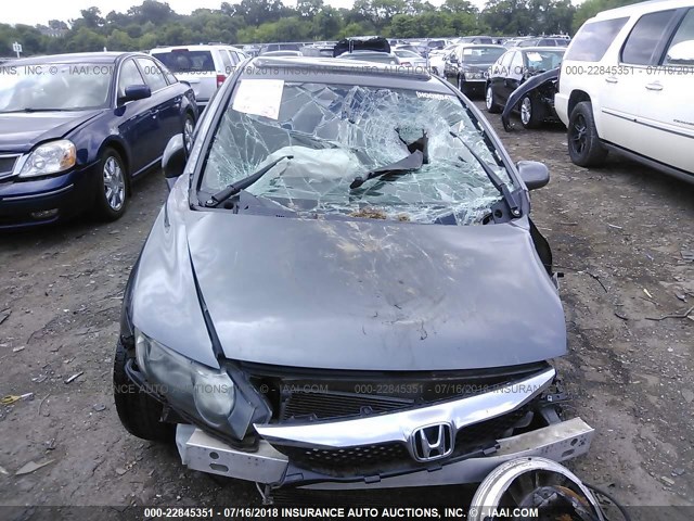 19XFA1F93BE027514 - 2011 HONDA CIVIC EXL 灰色 照片 6