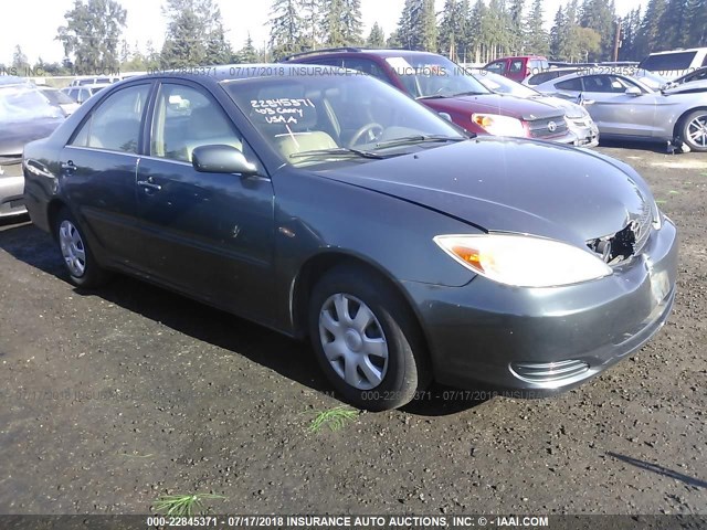 4T1BE32K83U771079 - 2003 TOYOTA CAMRY LE/XLE/SE 绿色 照片 1