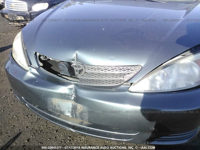 4T1BE32K83U771079 - 2003 TOYOTA CAMRY LE/XLE/SE 绿色 照片 6