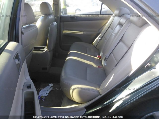 4T1BE32K83U771079 - 2003 TOYOTA CAMRY LE/XLE/SE 绿色 照片 8