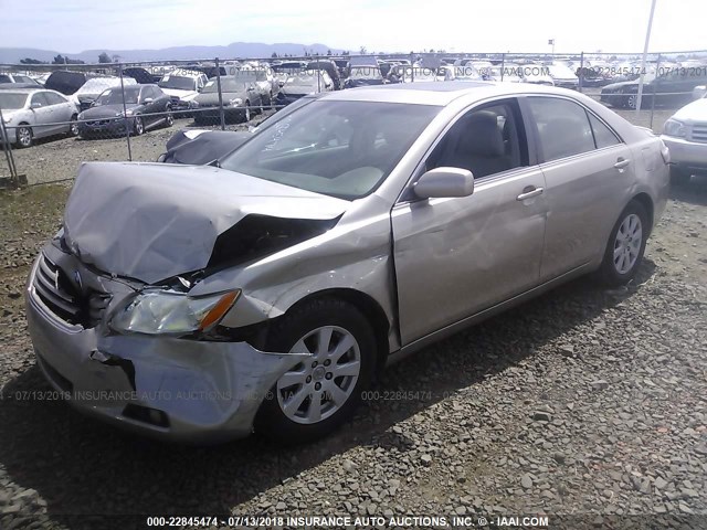 4T1BE46K68U203579 - 2008 TOYOTA CAMRY CE/LE/XLE/SE GOLD photo 2