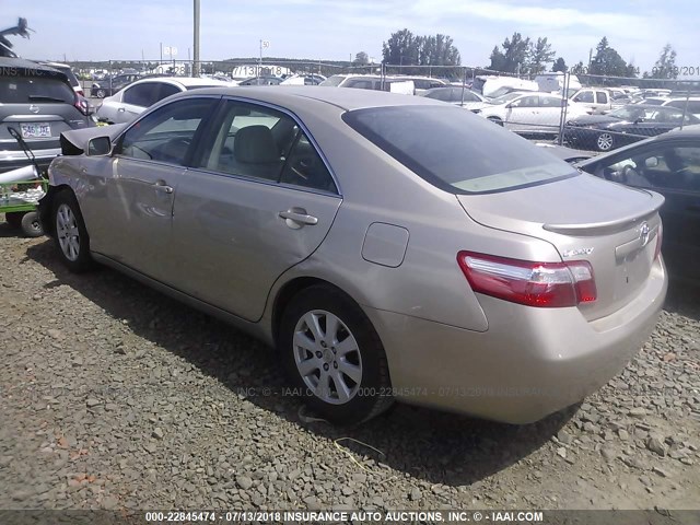 4T1BE46K68U203579 - 2008 TOYOTA CAMRY CE/LE/XLE/SE GOLD photo 3
