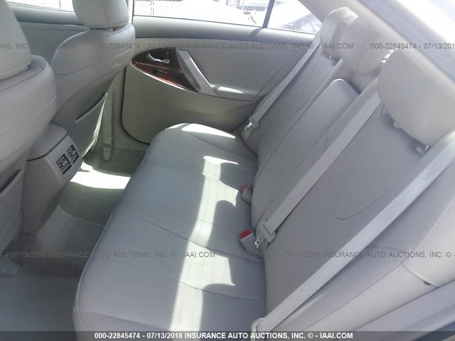 4T1BE46K68U203579 - 2008 TOYOTA CAMRY CE/LE/XLE/SE GOLD photo 8