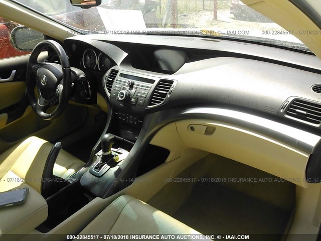 JH4CU2F62DC013344 - 2013 ACURA TSX TECH WHITE photo 5
