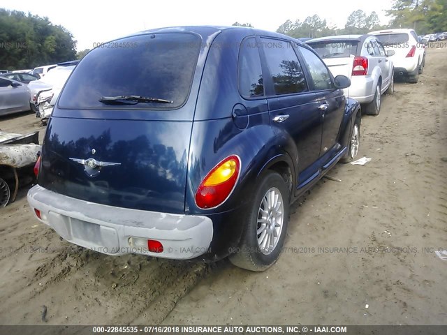 3C4FY48B22T368900 - 2002 CHRYSLER PT CRUISER CLASSIC Navy photo 4