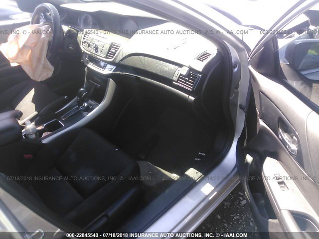 1HGCR2F52FA171550 - 2015 HONDA ACCORD SPORT SILVER photo 5