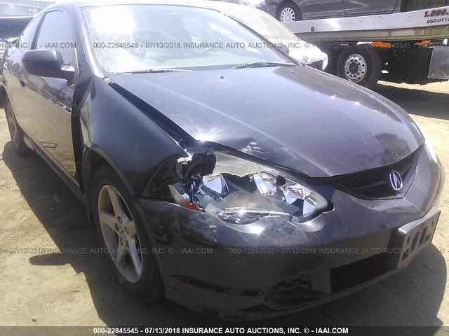 JH4DC53082C036536 - 2002 ACURA RSX TYPE-S BLACK photo 6