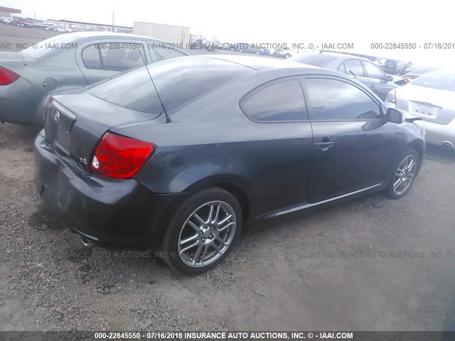 JTKDE167760138990 - 2006 TOYOTA SCION TC 灰色 照片 4