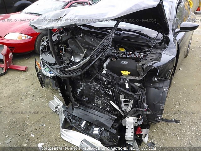 1C3CCCBB1GN161804 - 2016 CHRYSLER 200 S BLACK photo 6