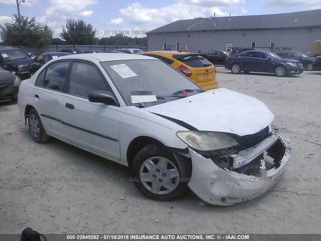 2HGES16304H632426 - 2004 HONDA CIVIC DX VP 白色 照片 1