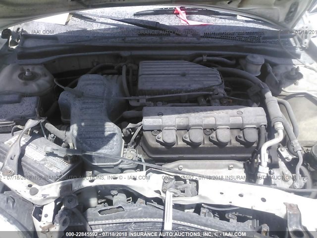 2HGES16304H632426 - 2004 HONDA CIVIC DX VP 白色 照片 10