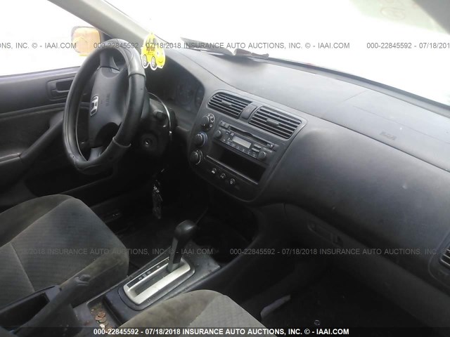 2HGES16304H632426 - 2004 HONDA CIVIC DX VP 白色 照片 5