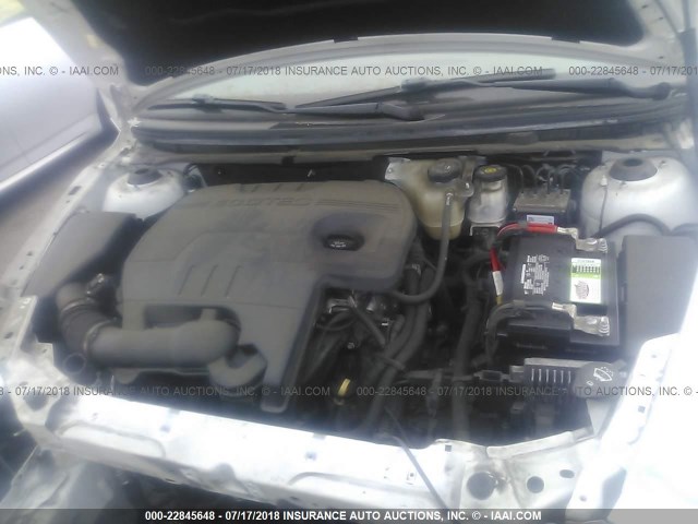 1G1ZB5E04CF306930 - 2012 CHEVROLET MALIBU LS WHITE photo 10