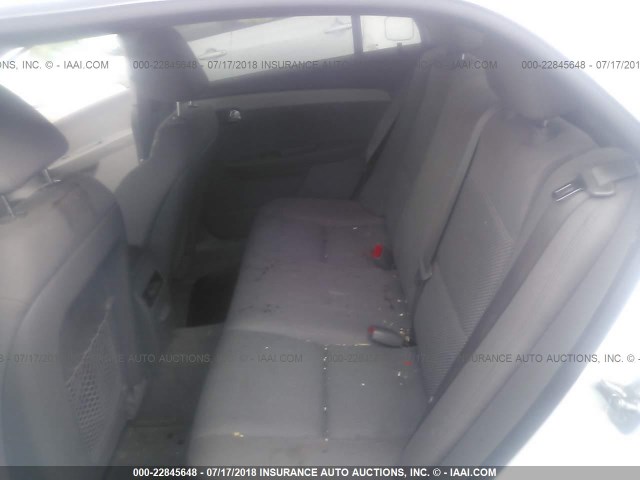1G1ZB5E04CF306930 - 2012 CHEVROLET MALIBU LS WHITE photo 8