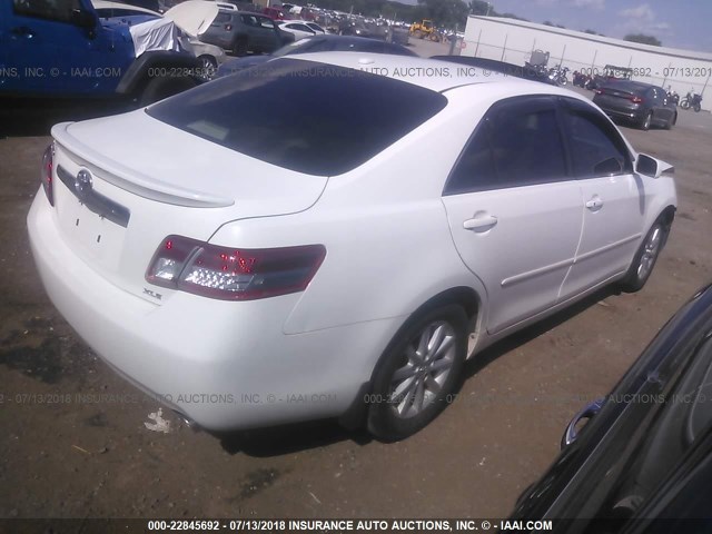 4T1BK3EK7AU599919 - 2010 TOYOTA CAMRY SE/LE/XLE 白色 照片 4