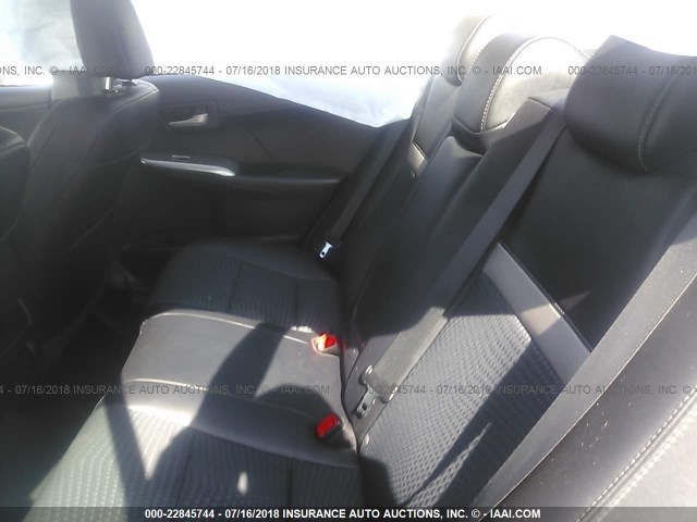 4T1BF1FK3CU145502 - 2012 TOYOTA CAMRY SE/LE/XLE SILVER photo 8