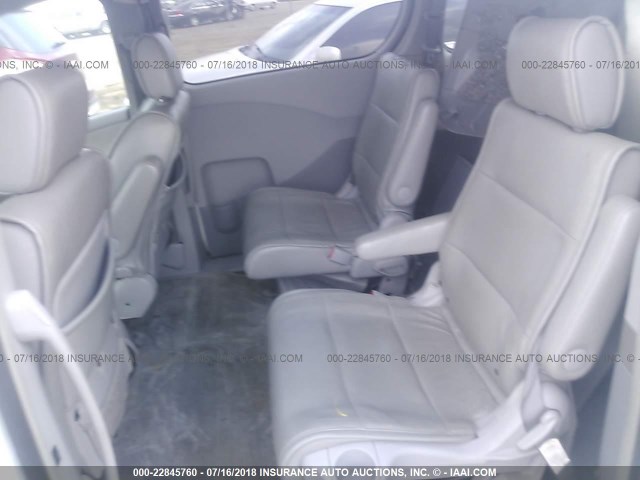 5N1BV28U25N128582 - 2005 NISSAN QUEST S/SE/SL WHITE photo 8