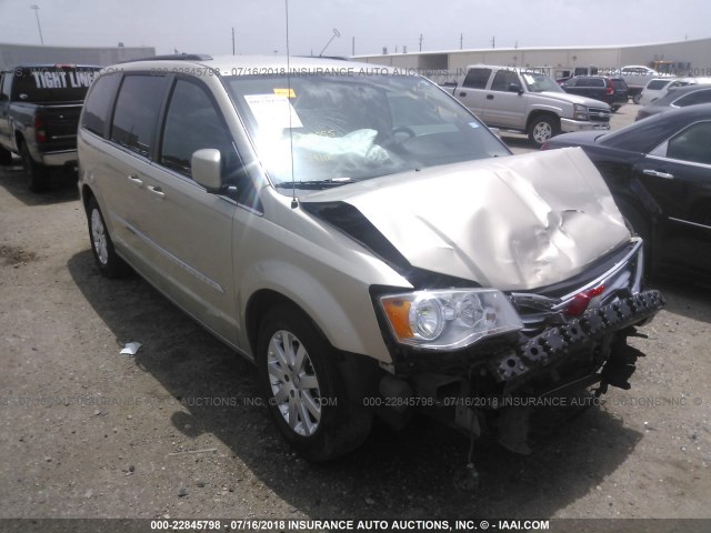 2C4RC1BG7DR558731 - 2013 CHRYSLER TOWN & COUNTRY TOURING 棕色 照片 1