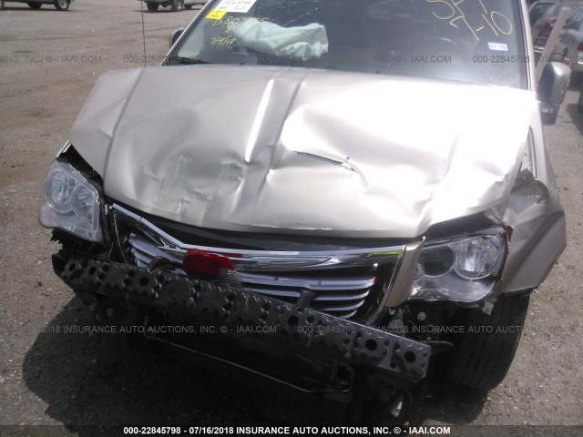 2C4RC1BG7DR558731 - 2013 CHRYSLER TOWN & COUNTRY TOURING 棕色 照片 6