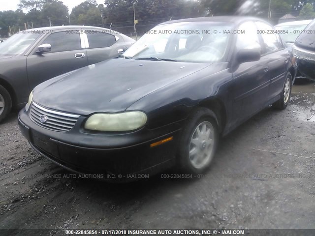 1G1NE52M7WY194520 - 1998 CHEVROLET MALIBU LS BLACK photo 2