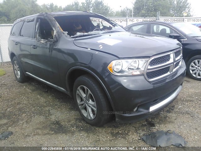 1D4RD2GG9BC741844 - 2011 DODGE DURANGO EXPRESS GRAY photo 1